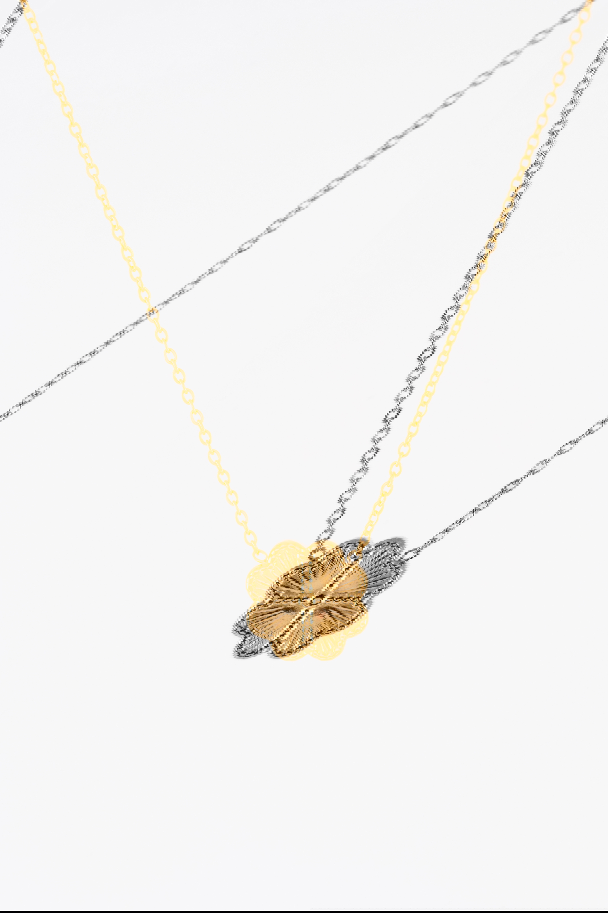 ★Hei★ sv925 clover pendant necklace HE24FANSG576XXFR 44957908910992.JPG