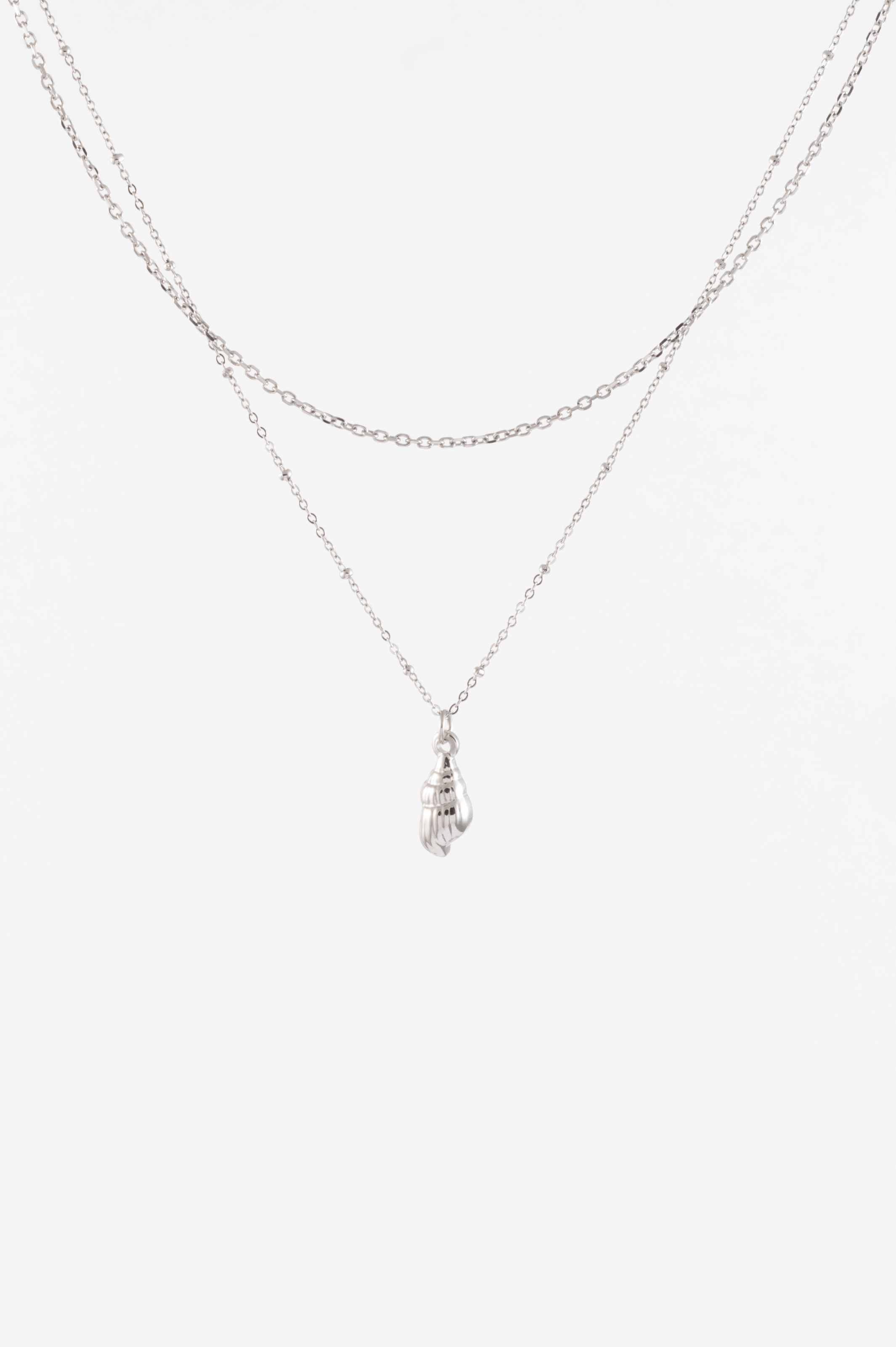 ★HARANG★ HR 350N_Silver Necklace Designer fashion, Seoul-fully created | W Concept